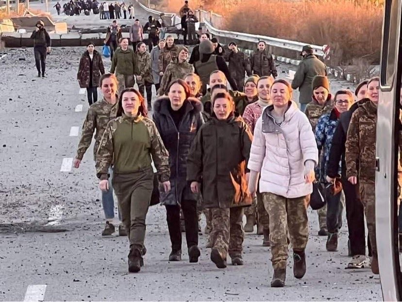 Rückkehr aus der Gefangenschaft. Foto: Ljudmyla Husejnova